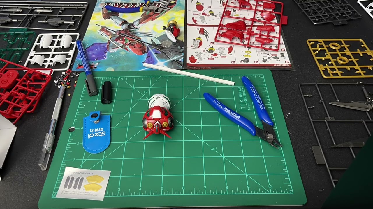 Moderoid Shin Getter-1 Build Timelapse