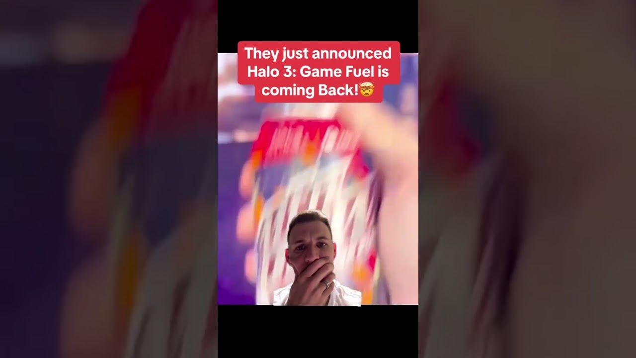 The Original Game Fuel is BACK!💥#Halo #Halo3 #GameFuel #MountainDew #MtnDew #HaloInfinite