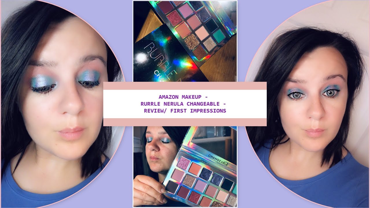 AMAZON MAKEUP - RURRLE NERULA CHANGEABLE - REVIEW/ FIRST IMPRESSIONS| tazwells12