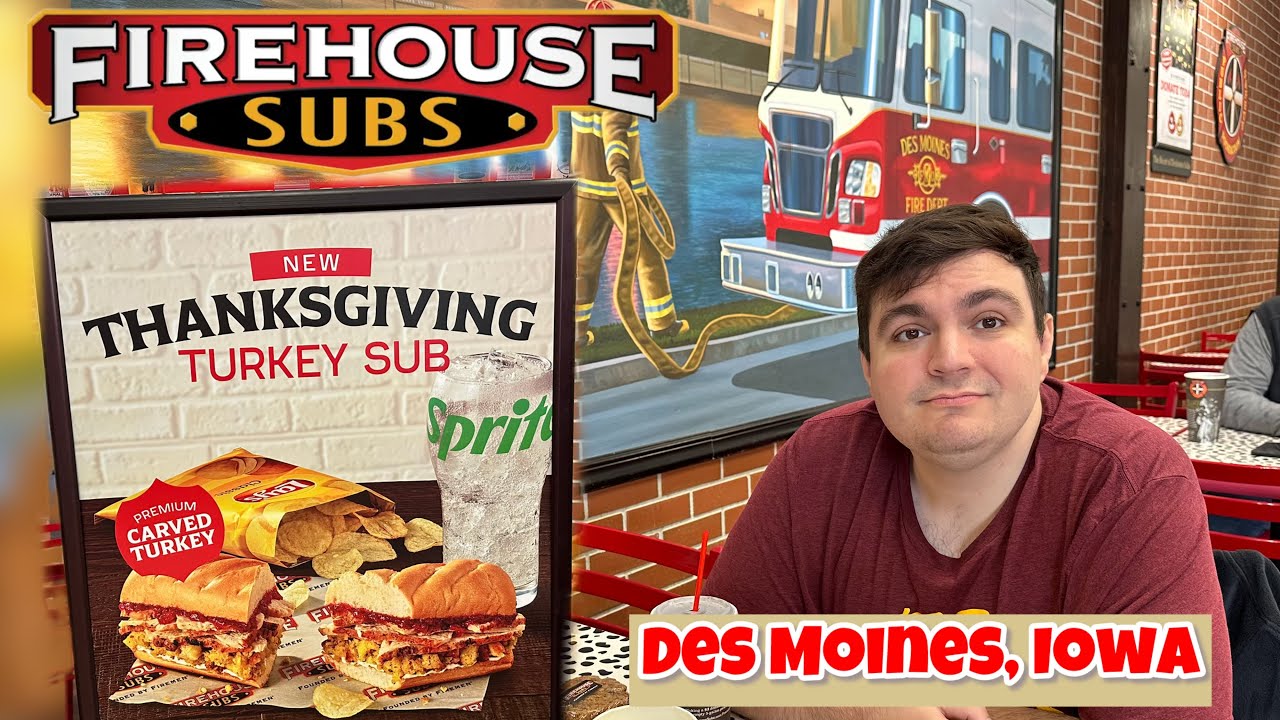 Craig Tries The Thanksgiving Turkey Sub At Firehouse Subs | Dollar Tree And Walmart Christmas Finds!