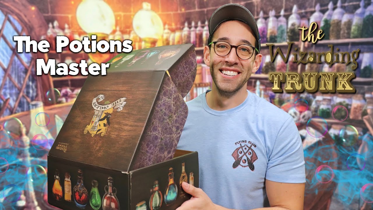 The Wizarding Trunk | The Potions Master 🧪 Harry Potter Unboxing