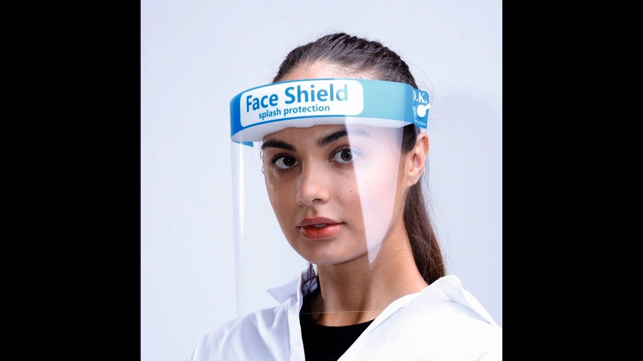 All-Round Protection Faceshield with Clear Anti-Fog Lens