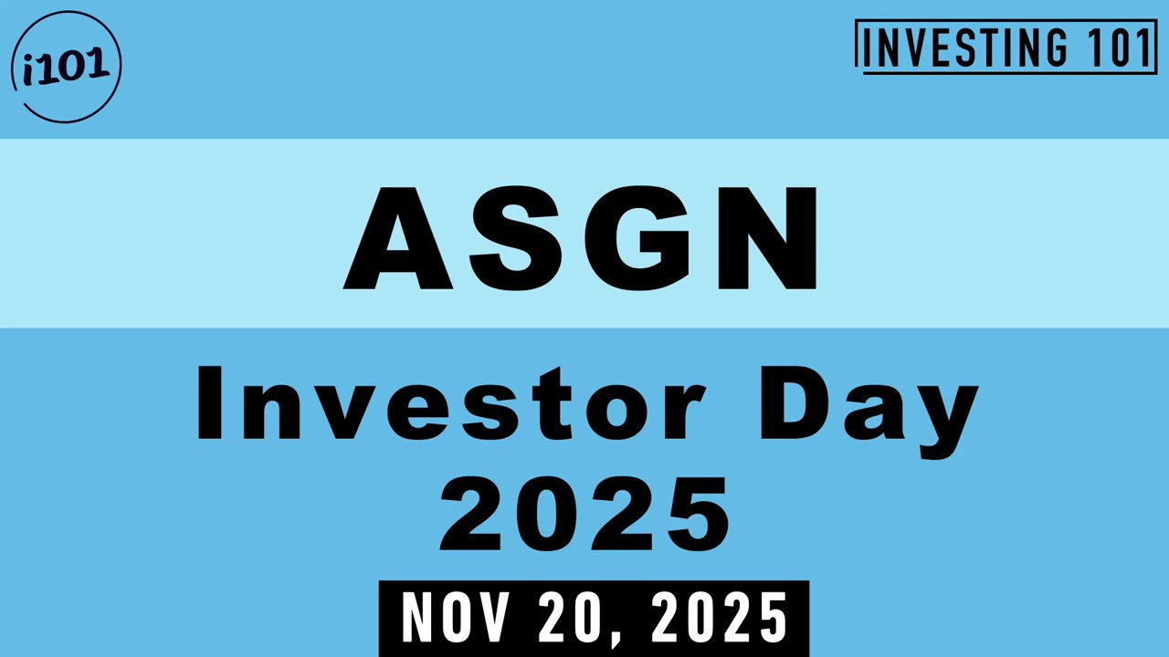 ASGN Investor Day 2025 | Nov 20, 2025