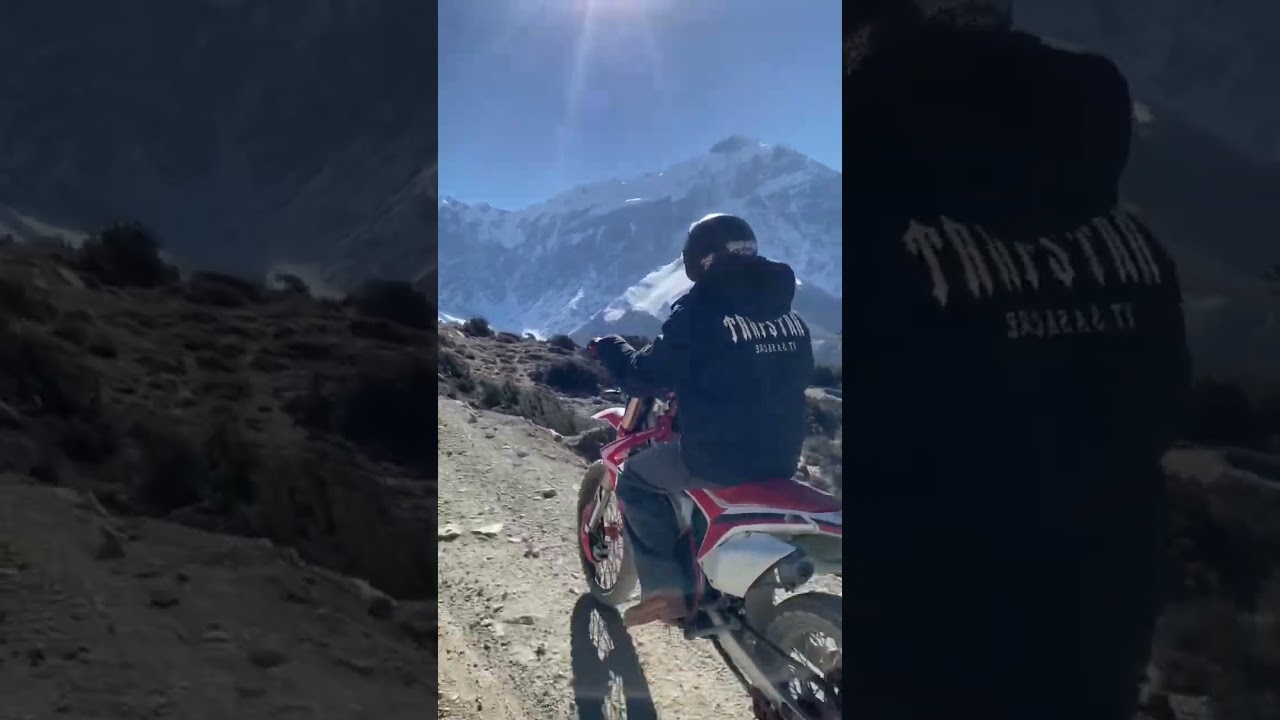 Epic Bike Ride to Mustang 🏍️ | Roads Above the Clouds | Nepal Adventure 