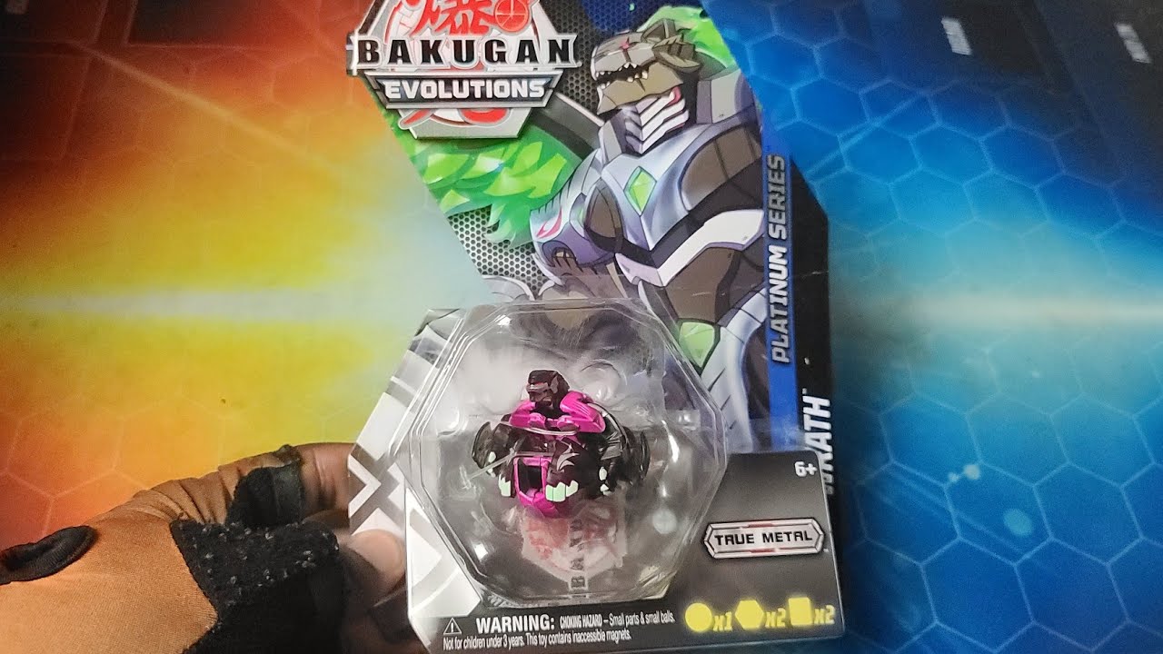 NEW BAKUGAN EVOLUTIONS PLATINUM SERIES DARKUS WRATH UNBOXING!