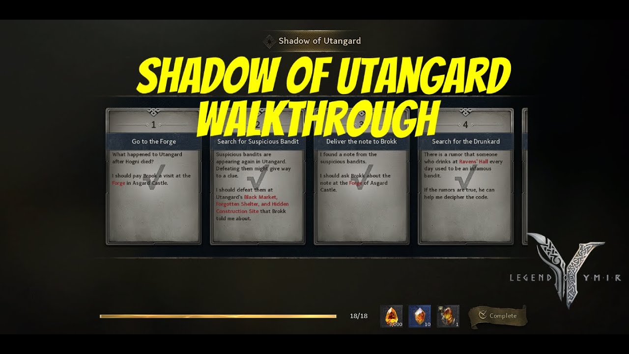 SAGA: Shadow of Utungard | Legend of YMIR