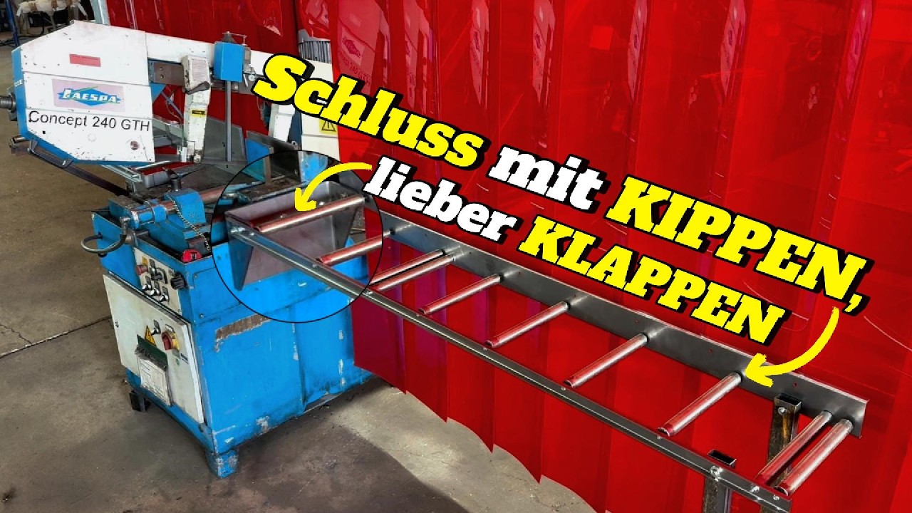 Rollbahn für deine Säge selber bauen: Planung, Fertigung und Montage