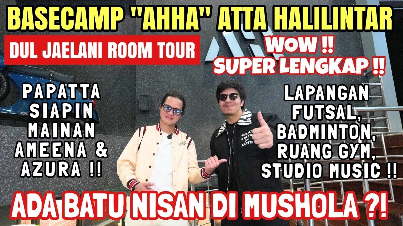 WOW !! KANTOR BARU ATTA HALILINTAR FASILITAS NYA MEWAH !! DUL JAELANI KEPO BATU NISAN DI MUSHOLA ?!