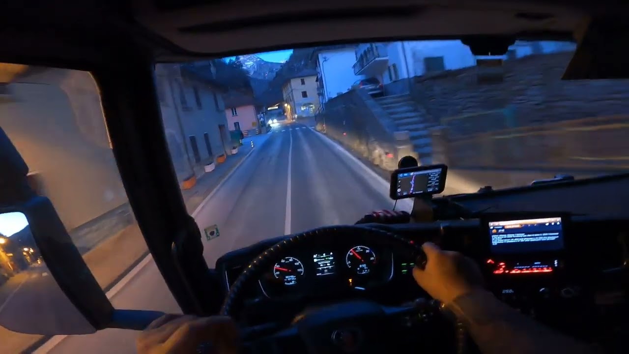 Проход Симплон, Швейцария 🇨🇭 | Denis Kadirow TruckVloger