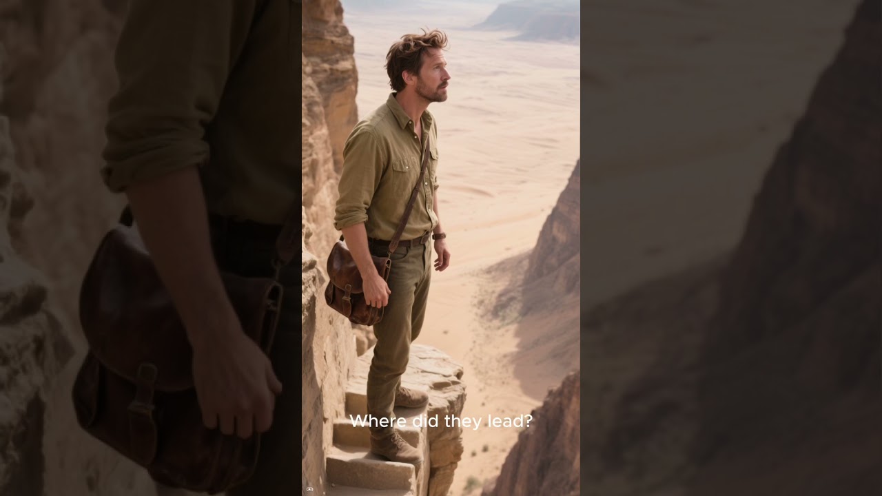 The Stairways to Nowhere in Ancient Petra 🏛