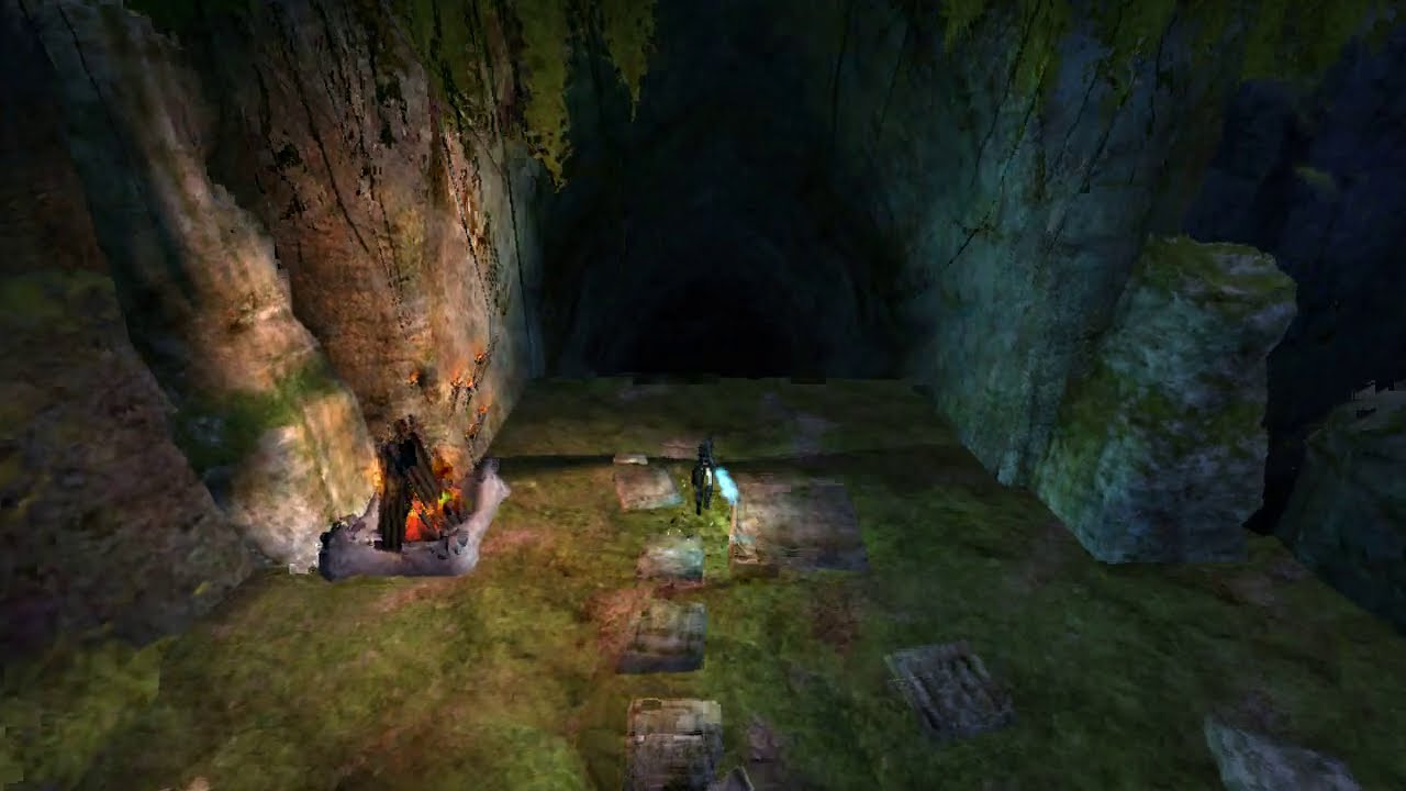 Obsidian Sanctum JP Dark Room Skip Using Warrior Sword | Guild Wars 2