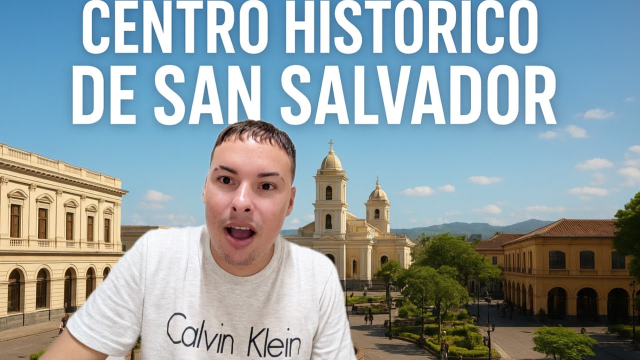 Cubano reacciona por primera vez al Centro Histórico de San Salvador : lo mas hermoso del mundo 😍