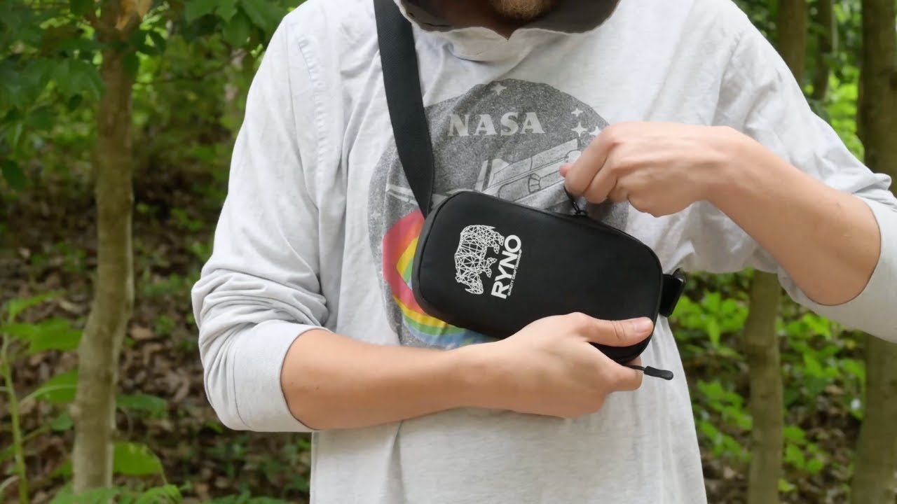 RYNO Smell Proof Travel Stash Bag W/Combo Lock