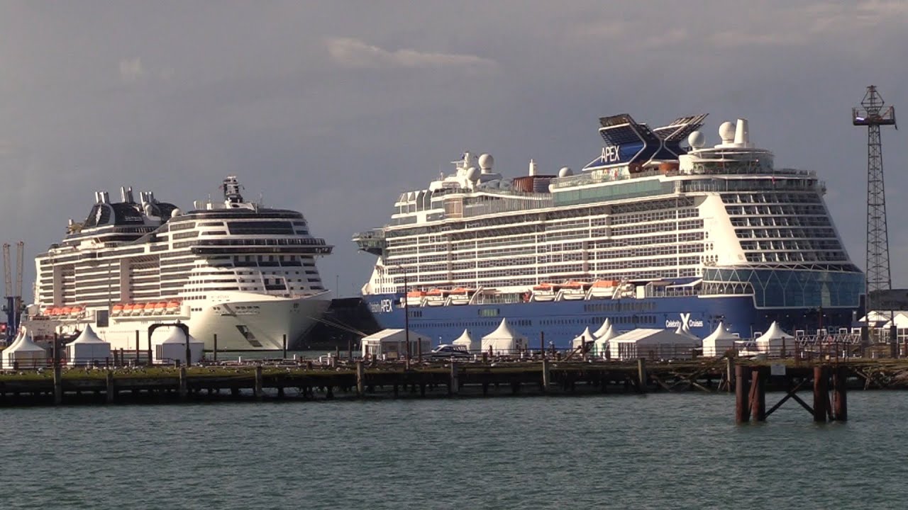 4 CRUISE SHIP DEPARTURE SOUTHAMPTON THIRTEENTH SEPT 13/09/25