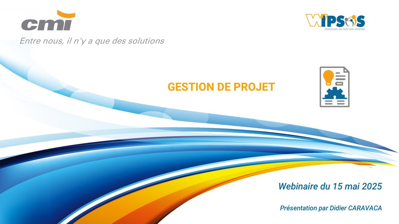 Présentation de la Gestion de Projets dans W'IPSOS en 2025