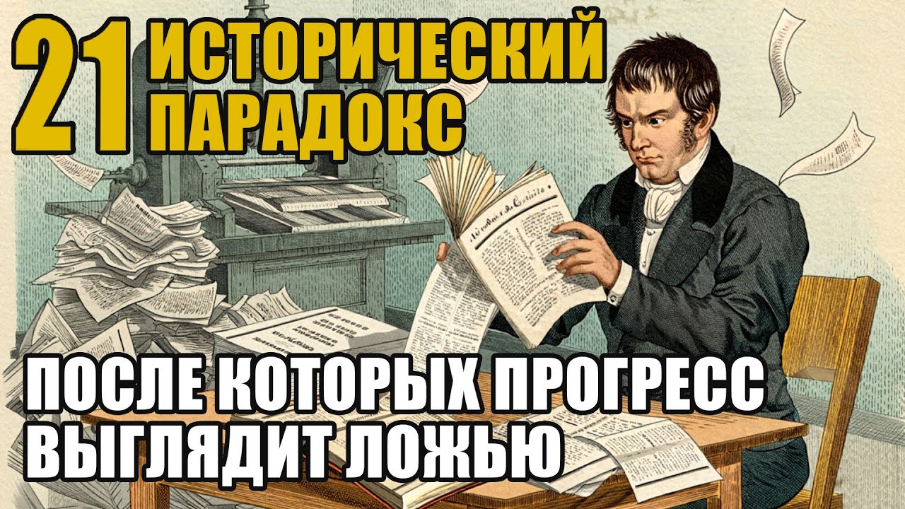 21 парадокс прошлого который доказывает что прогресс не всегда вперед