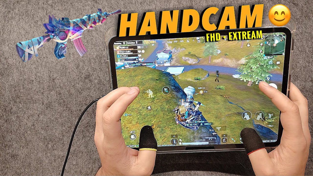 🔥 iPad Pro m4 pubg bgmi  Handcam gameplay 4.1 update 🥰 ipad pro m4 bgmi graphics settings 