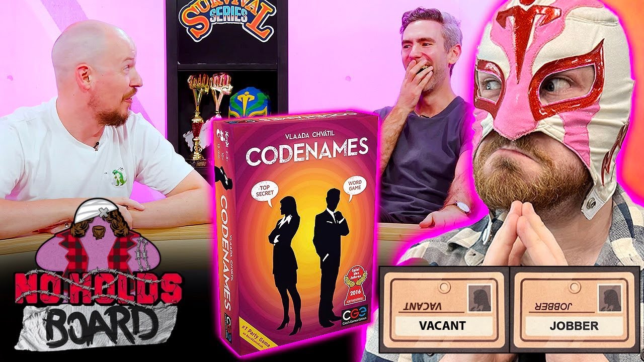 Codenames... BUT WRESTLING! | No Holds Board