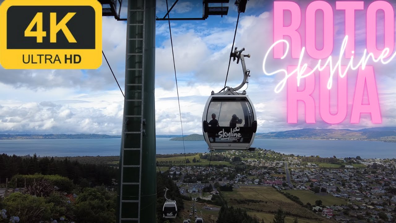 Walk in New Zealand | Skyline Rotorua | 4K