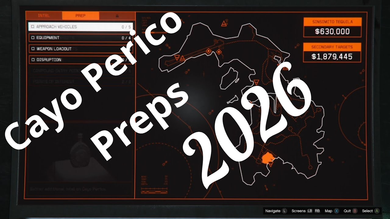 Cayo Perico Heist Preps (The Fastest Way) 