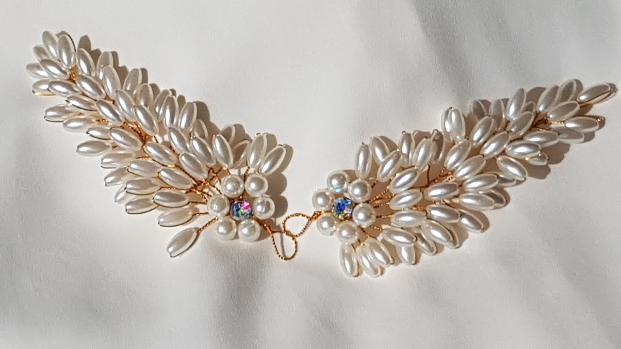 İncili Türban Aksesuarı Yapımı - DIY Beaded Bridal Headpiece
