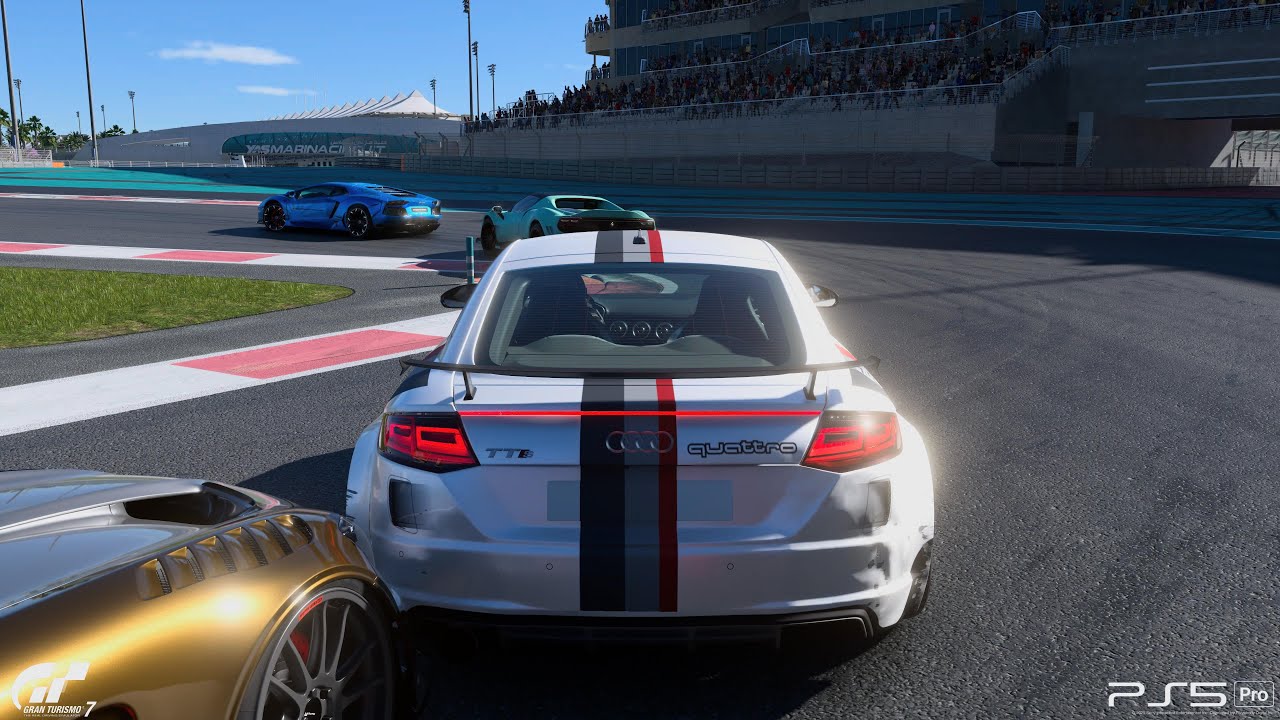Gran Turismo 7 | Audi TTS Mk.3 Tuned 800HP Vs Supercars - Yas Marina Circuit [4KPS5Pro]