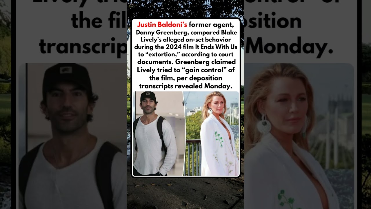 Blake Lively Accused of “Extortion-Like” Behavior on It Ends With Us Set, Court Docs Reveal