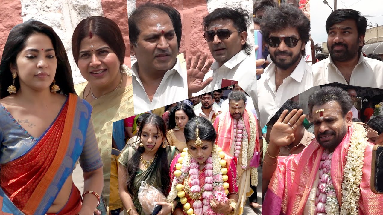 Premgi Marriage Jai Mirchi Shiva Vaibhav Sangeetha Vj Ramya Venkat Prabhu Premji Marrige Video