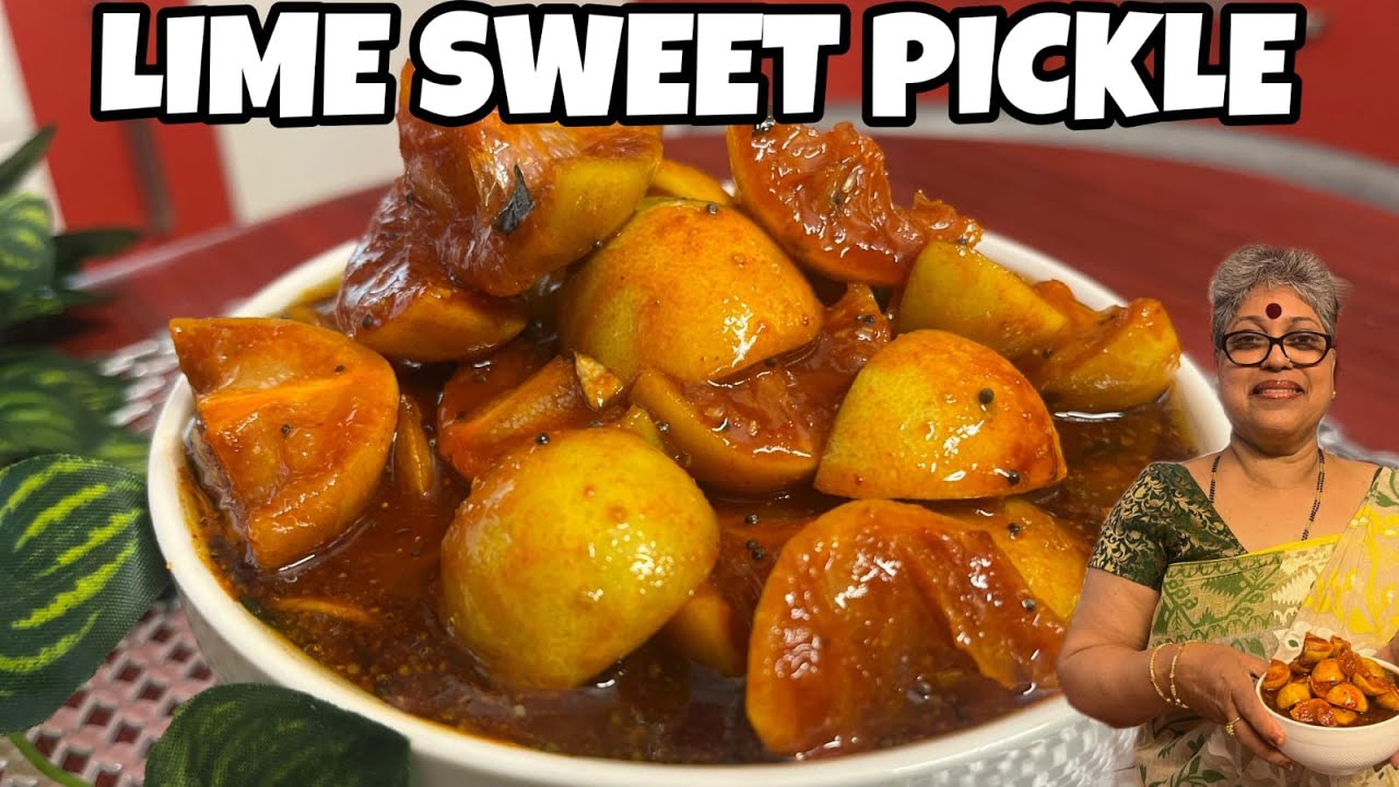 Lime sweet pickle | Mangalorean Recipe | Sweet and Tangy | favourite |ನಿಂಬೆ ಹಣ್ಣಿನ ಸಿಹಿ ಉಪ್ಪಿನಕಾಯಿ