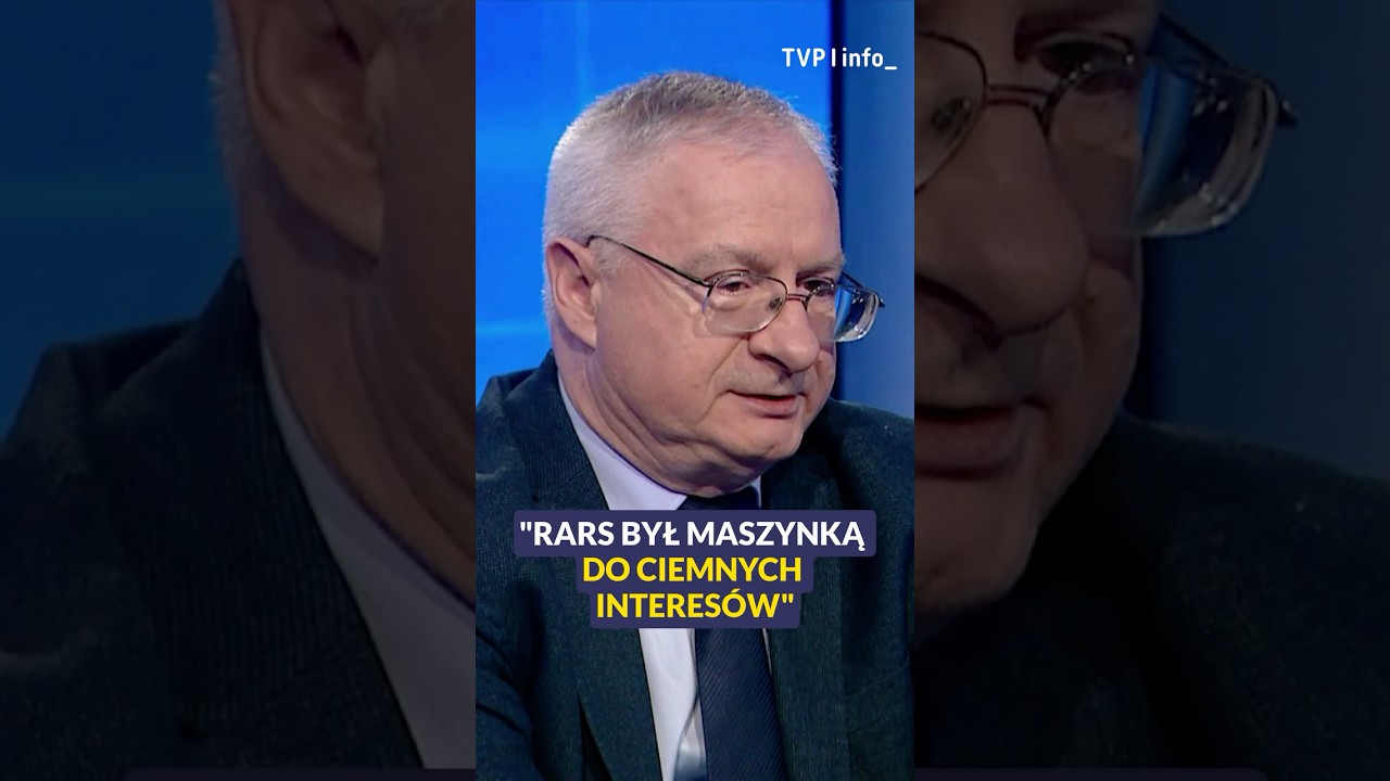 Gen. Bondaryk: RARS był maszynką do ciemnych interes&oacute;w #polityka #polska #rars #shorts