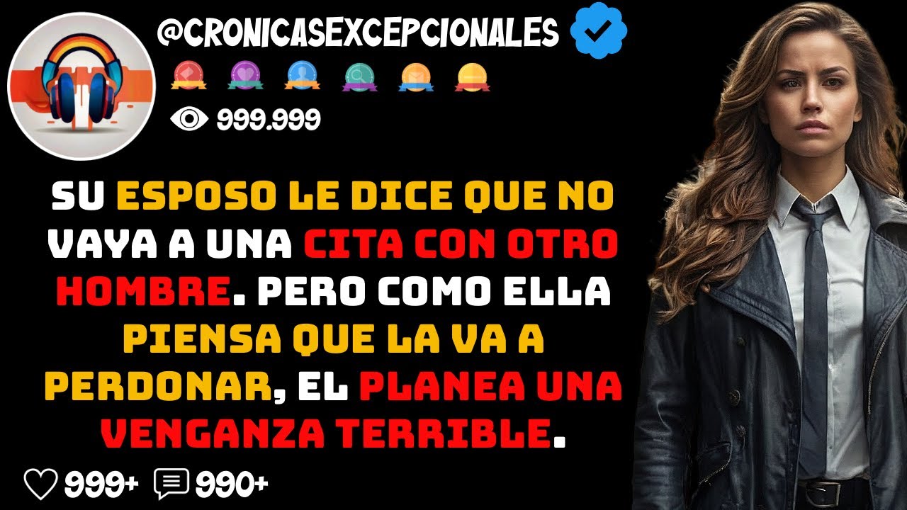 Su ESPOSO Le Dice que NO Vaya a una Cita con Otro HOMBRE. Pero Como ella Piensa que la va a Perdo...