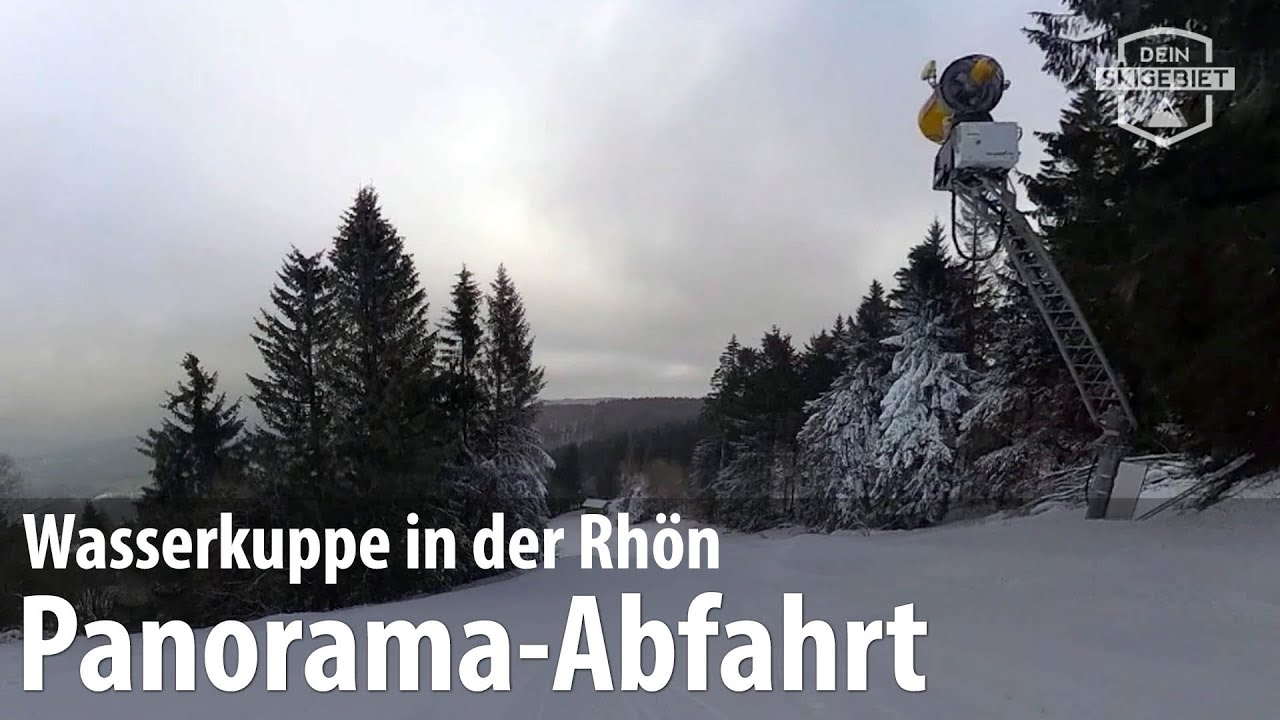 Hessens höchster Berg: Panorama-Abfahrt auf der Wasserkuppe