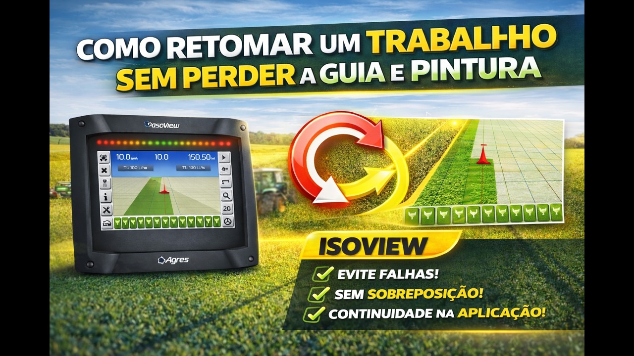 Retome a aplicação sem erro! Como continuar o evento no IsoView sem perder guia e pintura