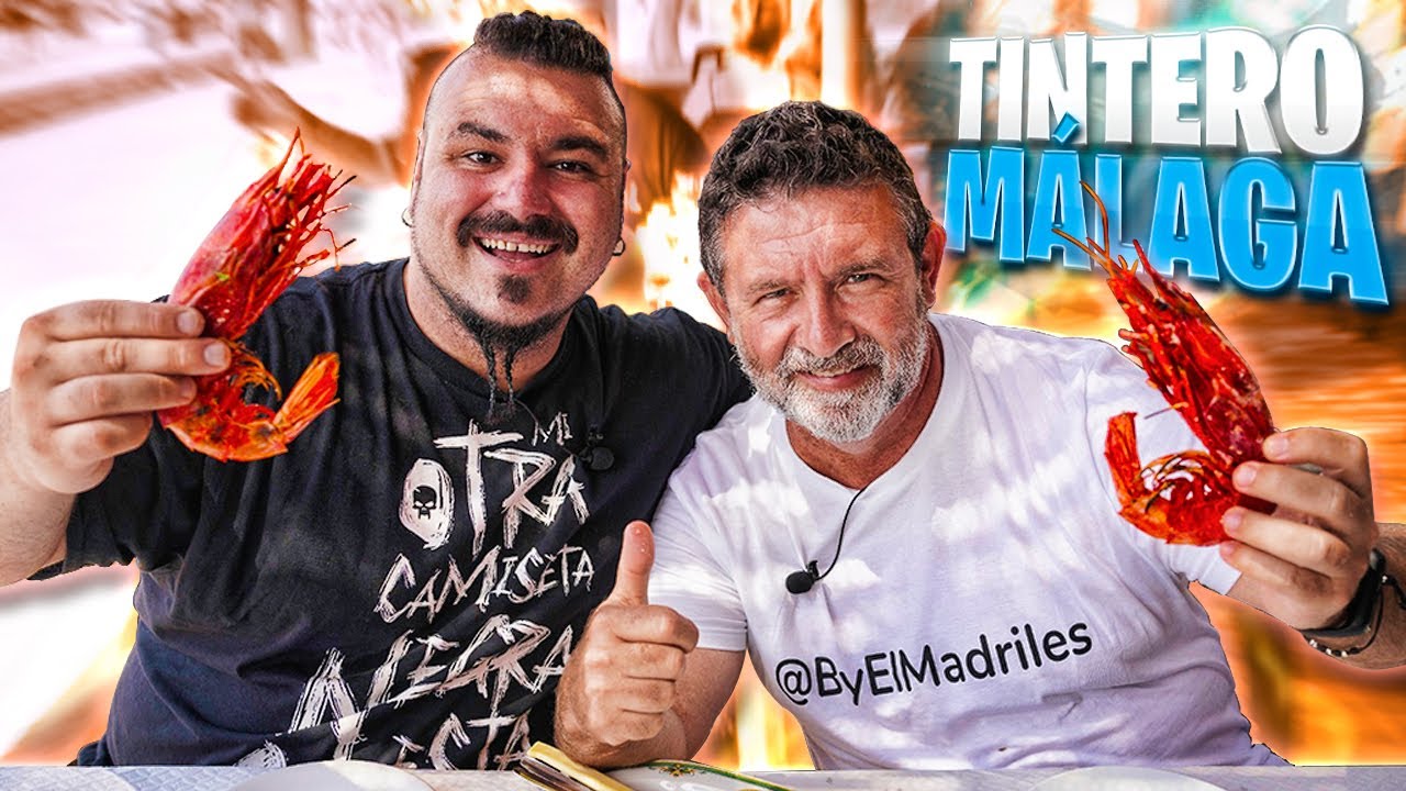 Comiendo en El TINTERO el RESTAURANTE M&Aacute;S FAMOSO de M&aacute;laga por su MANERA de SERVIR los PLATOS🔥