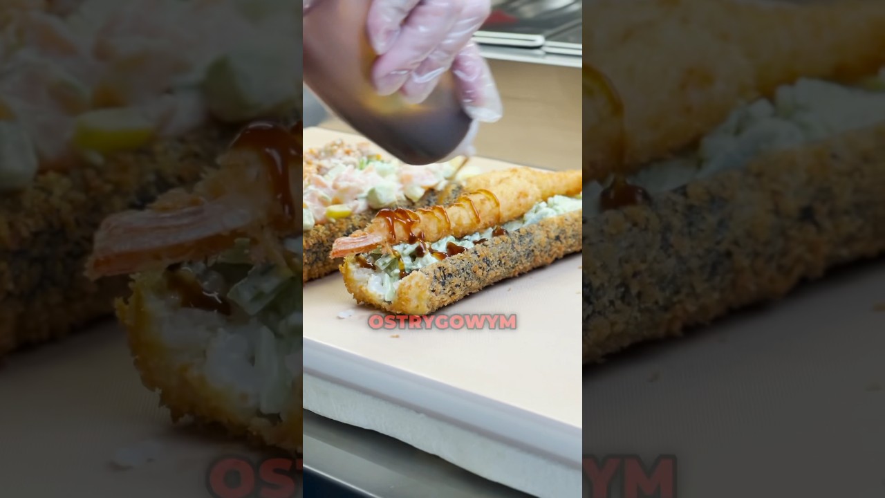 PIERWSZY W POLSCE SUSHI HOT DOG 🍣 #coinsushi #warszawa #sushihotdog