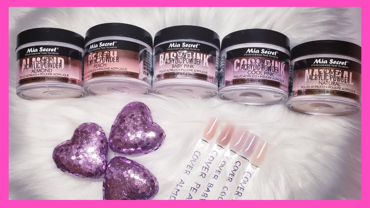 💖 Reseña de Acrilicos de MIA SECRET 💖 | Nuevos 2021