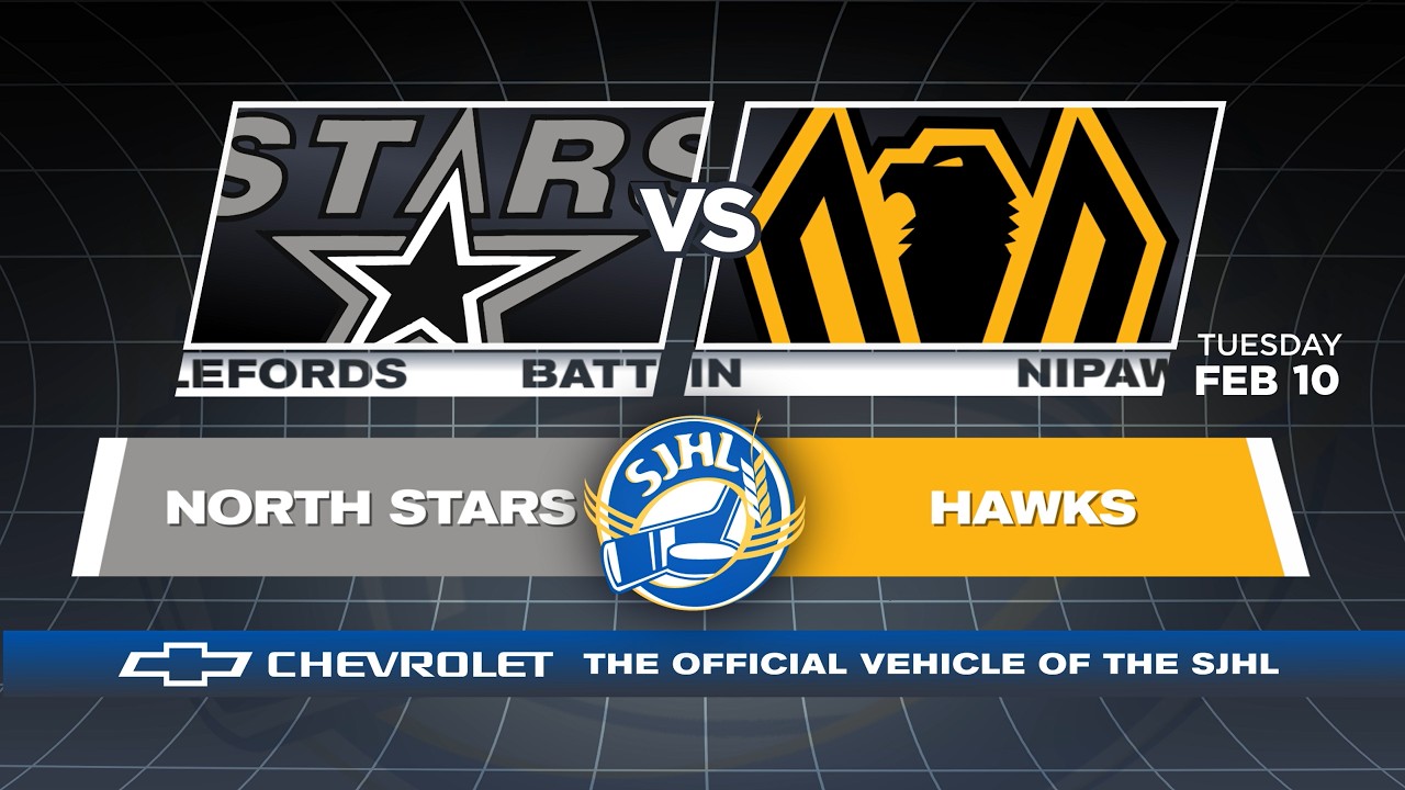 ОСНОВНЫЕ МОМЕНТЫ: Матч Battlefords North Stars против Nipawin Hawks - 10 февраля 2026 г.
