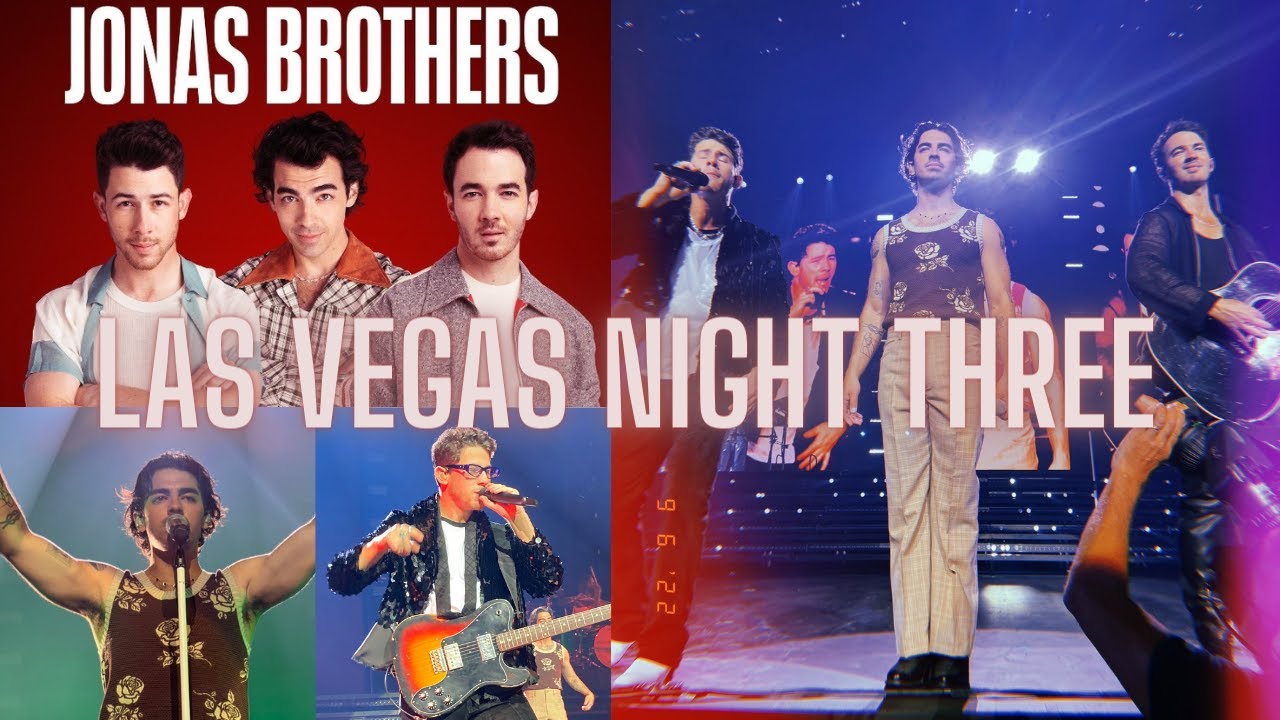 Jonas Brothers Residency in Las Vegas | Night 3 - 6/9/22