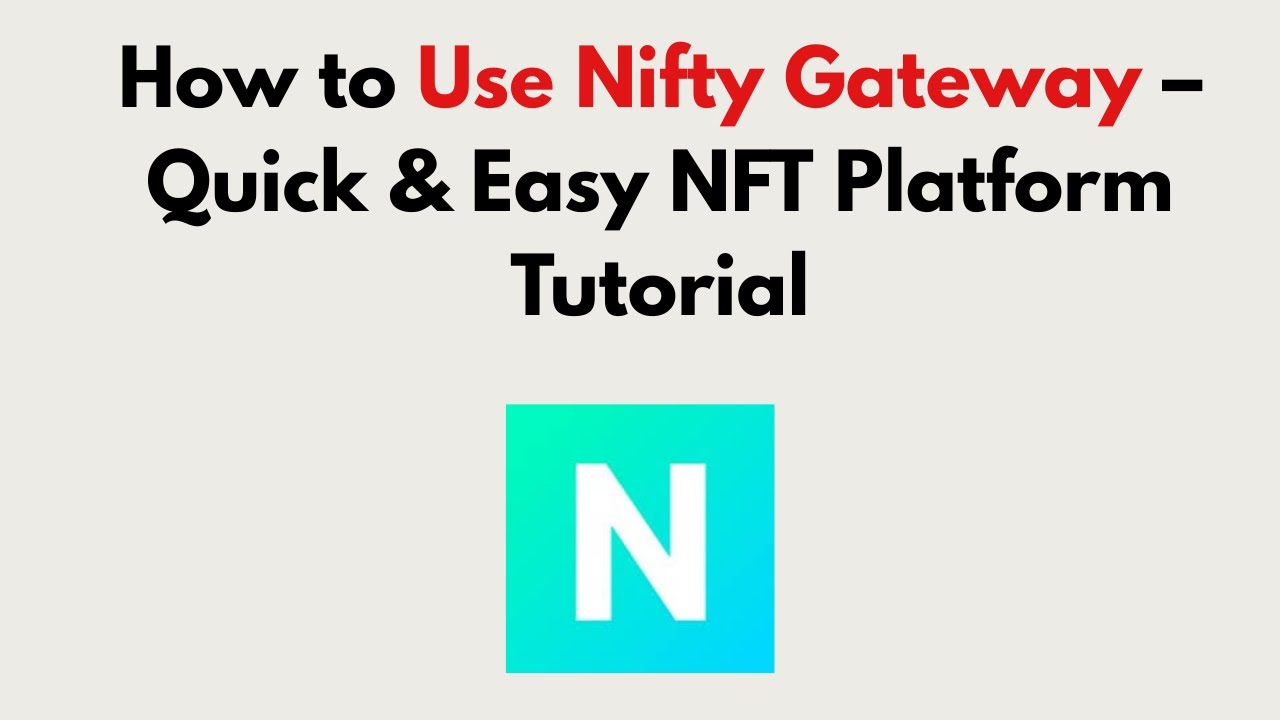 How to Use Nifty Gateway 2026 &ndash; Quick & Easy NFT Platform Tutorial
