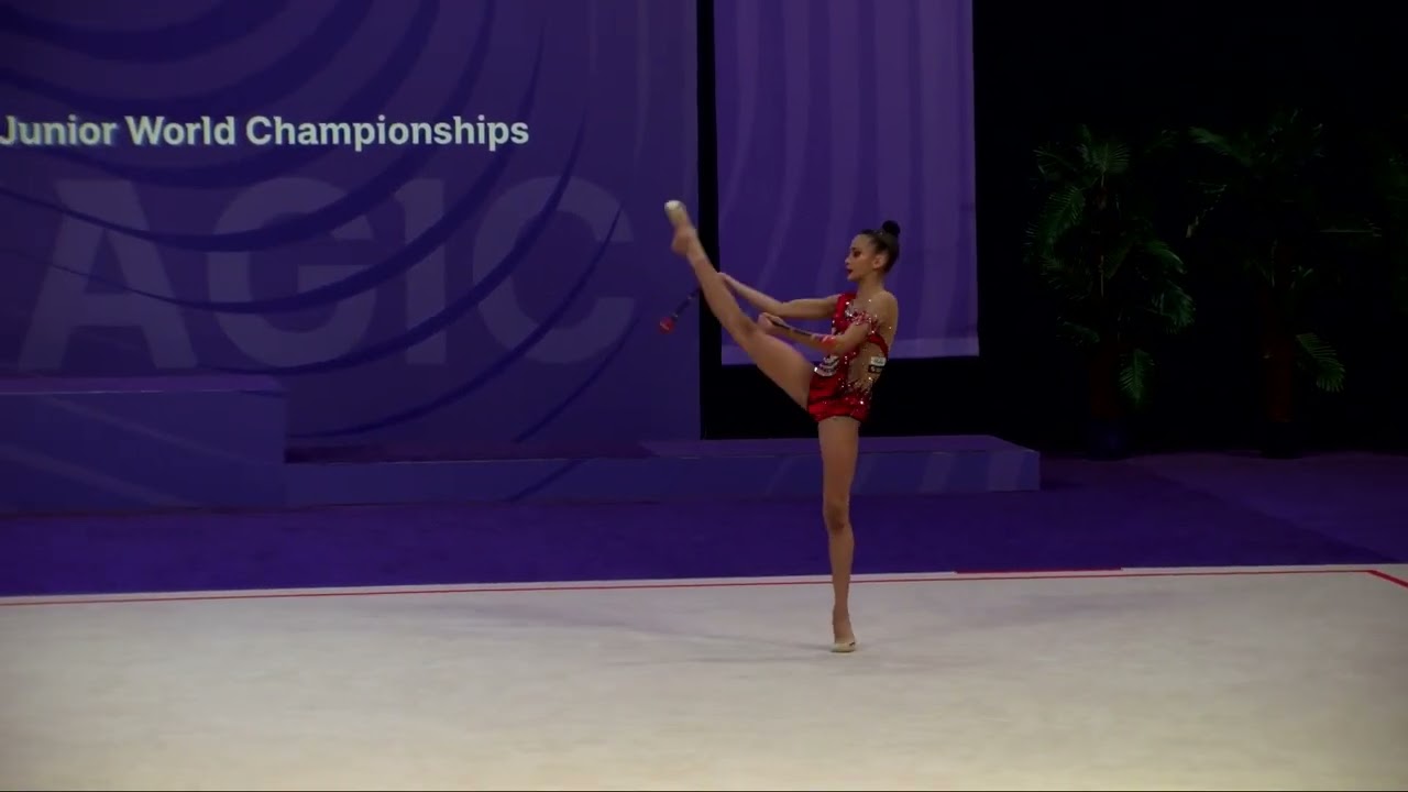 SANTOS Keila (BRA) - 2023 Rhythmic Junior Worlds Qualifications CL Individual