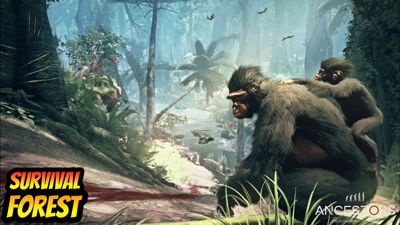 I Became An CHIMPANZEE In The AFRICAN JUNGLE - Ancestors The Humankind Odyssey 