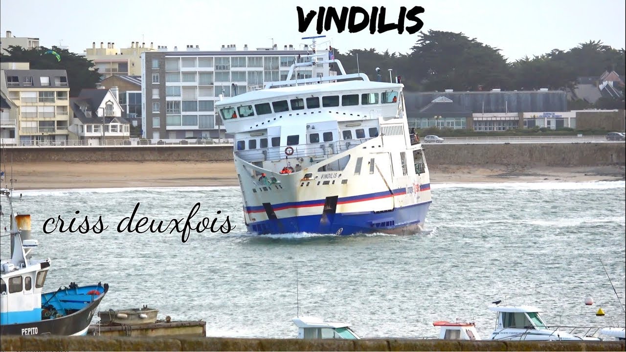 Bateau ; Quiberon ; Roulier ; Vindilis ; Houle ; Port Maria ; ransport ; Liaison ; Bretagne ; France