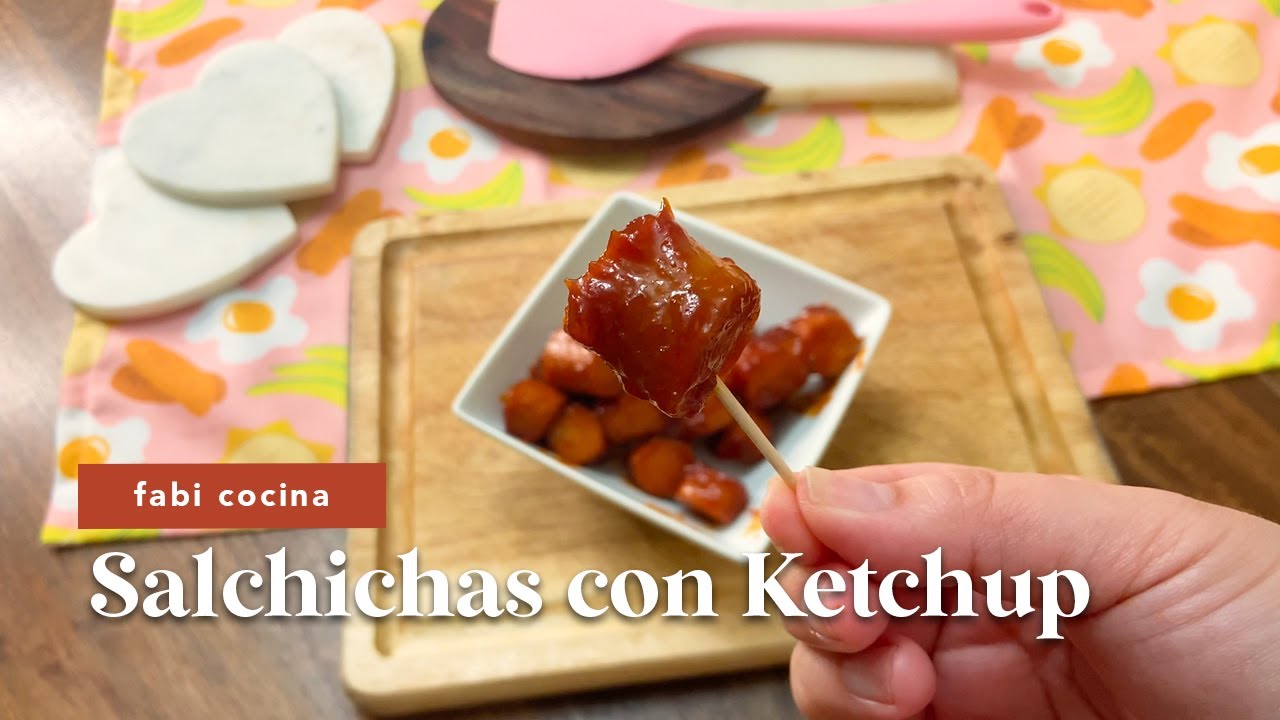 Salchichas con Ketchup | ABC Comida Venezolana