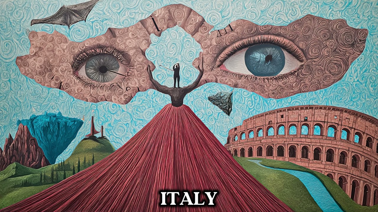 AI imagines 202 Countries as Surrealist Paintings