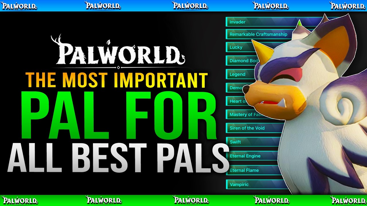 How To Get ANY BEST PAL Easy - How To Make Best Yamuno Guide - Palworld