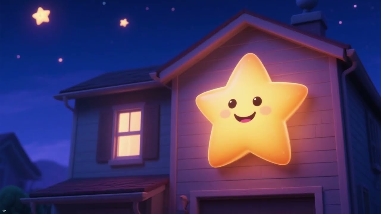 Twinkle Twinkle Little Star - soft remix | rhymes for kindergarten 