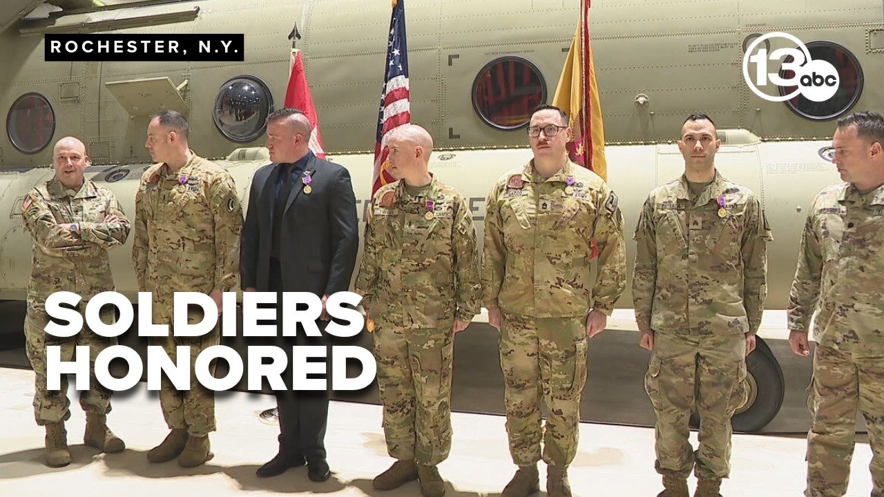 Army National Guard soldiers honored with French National Defense Medal for heroic actions in Iraq