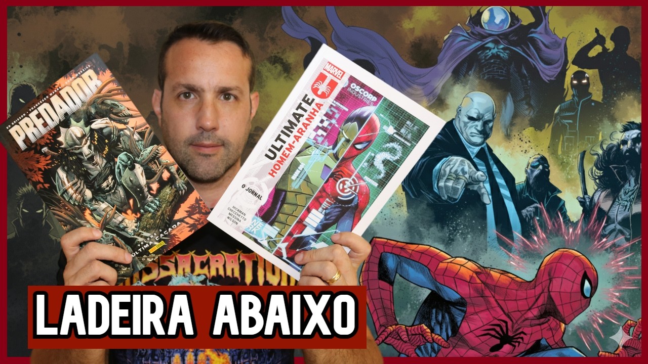 PREDADOR vol 3 A Última Caçada / HOMEM-ARANHA ULTIMATE vol 2
