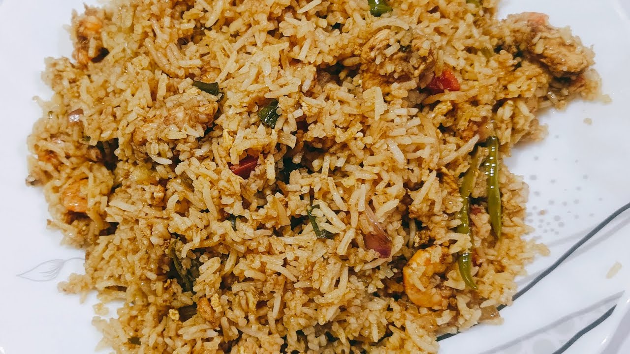 mix combination fried rice/restaurant style fried /fried rice