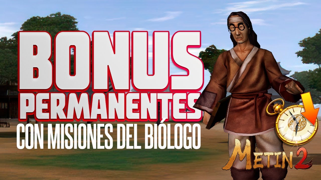 [GUíA] Todo lo que debes de saber sobre las misiones del biologo | ¡Bonos permanentes! | Metin2